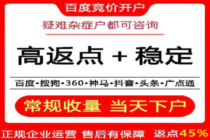 搜索开户返点案例分析：如何赚取丰厚回报
